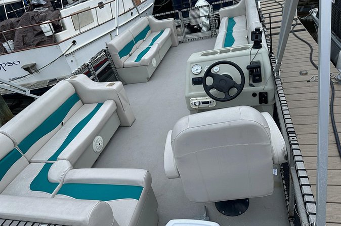 12 Passenger Pontoon Rental - Wildlife and the Rocket Launch Possibility