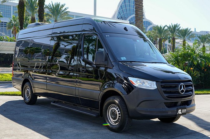 14 Pax Van Port Transfer TO or FROM Orlando International Airport - Your Orlando Airport Transfer, Built for Groups