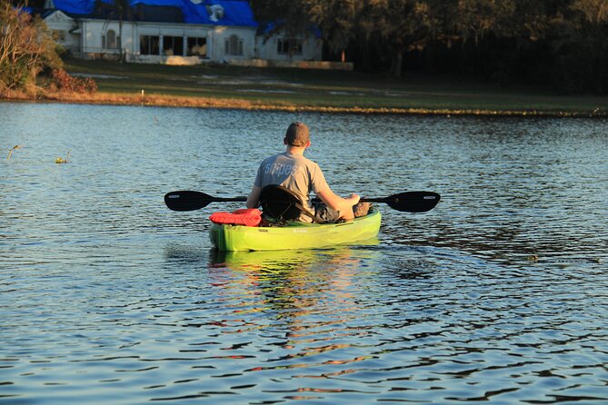90-Minute Sunset paddle at Secret Lake Guided Kayak Tour in Casselberry - Your 90-minute ride plan: what you’ll do on the water