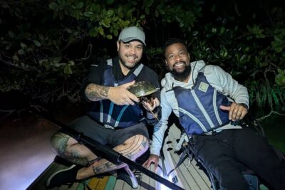 Bioluminescent Comb Jelly & LED Kayak / Paddle board Excursion - LED lighting and the “HD vision” effect: why the gear matters