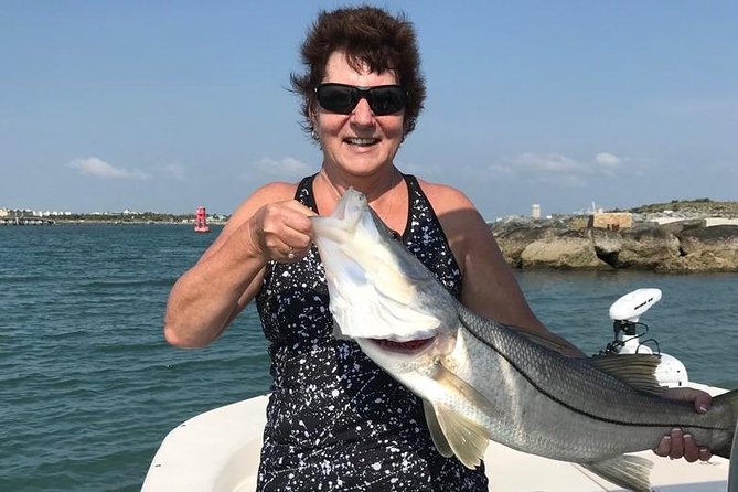 Cape Canaveral Inshore Fishing Charter - Staying Comfortable: Sun, Food, Shade, and the Bathroom Reality