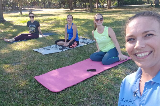 Central Florida Guided Nature Walk and Private Yoga Class - Yoga outdoors by a secluded lake: calm, breeze, and real customization