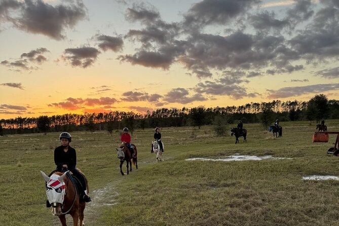 Champagne and Charcuterie Sunset Trail Ride - Rider requirements: age, BMI, pregnancy, and balance rules