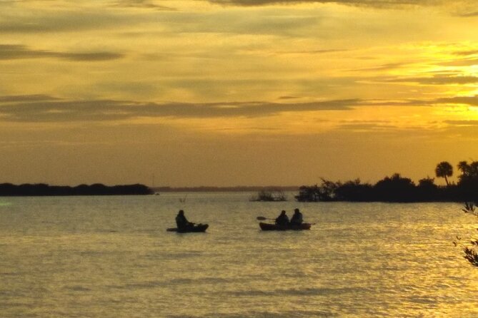 Clear Kayak Sunset Tour - Cocoa Beach - Meeting at Kiwanis Island and getting onto the water fast