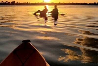 Clear Kayak Sunset Tour - Cocoa Beach - Sunset views that come with “downside visibility”