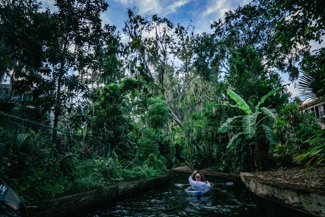 Clear Kayak Sunset Tour through The Winter Park Chain of Lakes - Venetian-style canals: where the tour turns into a story