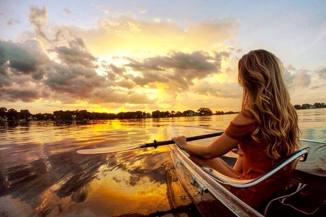 Clear Kayak Sunset Tour through The Winter Park Chain of Lakes - How hard is the paddling for beginners?