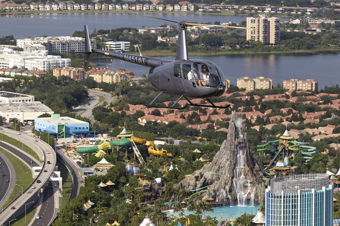 Day Flight 48 Miles Helicopter Tour over Theme Parks & Downtown - Key points before you book