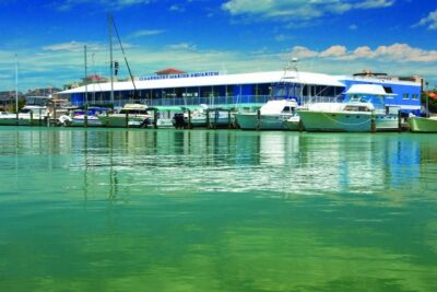 From Orlando: Clearwater Beach and Marine Aquarium Admission - Underwater viewing platforms and dolphin pools: the viewing style is the point