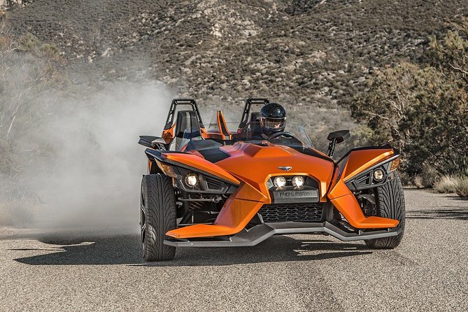 Full-Day (8 hour) Polaris Slingshot Adventure Rental for up to TWO people - Key things that make this Slingshot day work