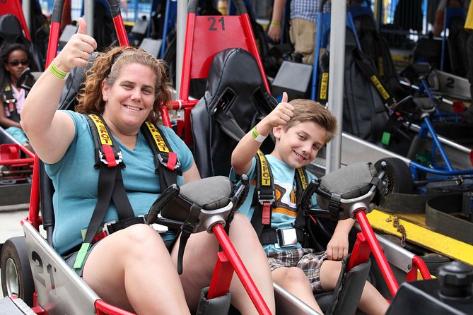 Fun Spot America Theme Parks - Orlando - Food, drinks, and staying comfortable in warm Florida evenings
