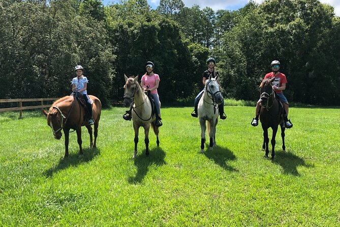 Horseback Ride on Scenic Lake Louisa Trails - Horses, Helmets, and First-Time Confidence