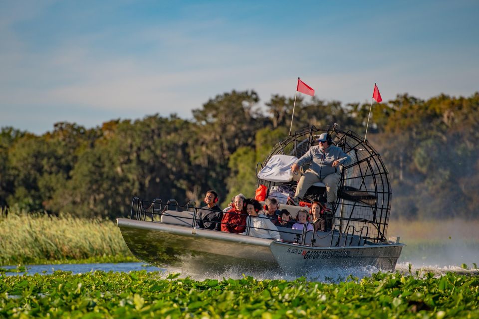 Kissimmee: Boggy Creek Airboat Ride with Optional Meal - Gem and fossil mining in a 70-foot trough: why it’s worth the time