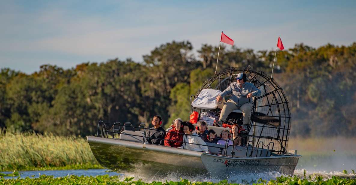 Kissimmee: Boggy Creek Airboat Ride with Optional Meal - Getting there and staying comfortable: the small details that matter
