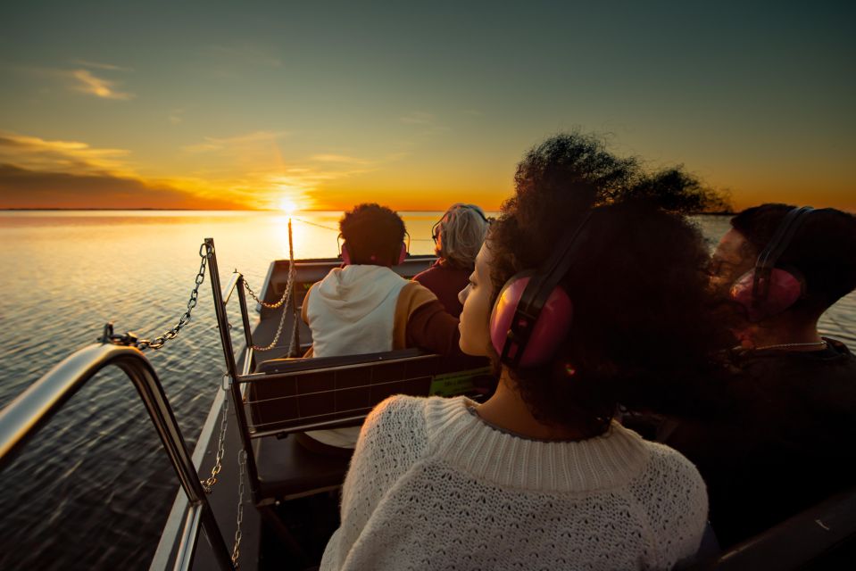 Kissimmee: Boggy Creek Sunset Airboat Tour - Why this Kissimmee sunset airboat feels different than a daytime cruise