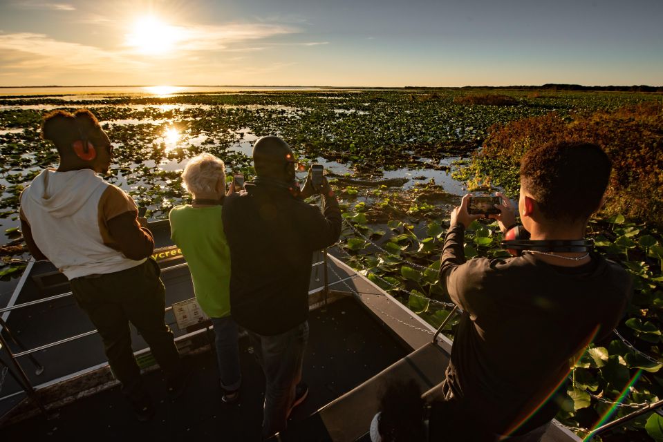 Kissimmee: Boggy Creek Sunset Airboat Tour - Comfort checklist: warm clothes, noise control, and what to wear