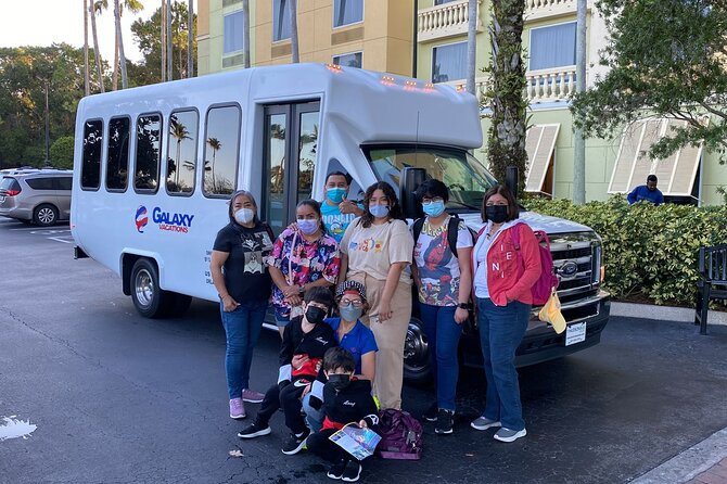 Orlando Airport MCO Shuttle to Lake Buena Vista Resort Area - Safety, insurance, and CDC-focused operations