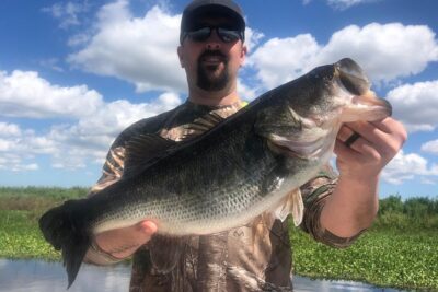 Orlando Bass Fishing Guide near iDrive - R.D. Keene Park start: city boat ramp, boat ready, then you’re moving