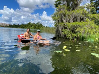 Orlando: Clear Kayak and Paddleboard 2-Hour Rental - Meeting at 1600 N Orange Ave: gear up next to Russell’s