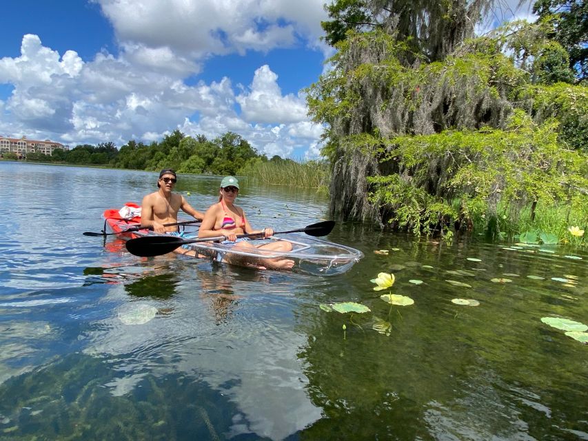 Orlando: Clear Kayak and Paddleboard 2-Hour Rental - Meeting at 1600 N Orange Ave: gear up next to Russell’s