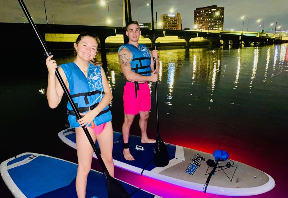 Orlando: Date Night LED Night Glow Tour with Sparkling Wine - Three lake vibes in a 2-hour glide across Lake Ivanhoe