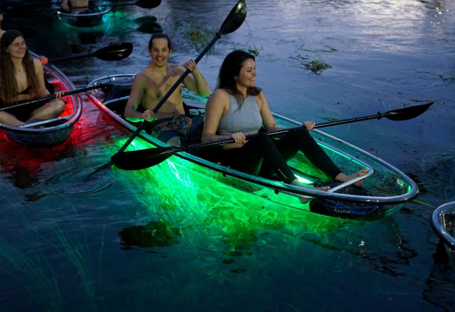 Orlando: Date Night LED Night Glow Tour with Sparkling Wine - Learning stand-up paddleboarding fast without drama