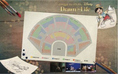 Orlando: "Drawn to Life" Cirque du Soleil Ticket - The story: Julie, a strange pencil, and an unfinished animation