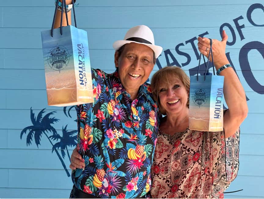 Orlando: Premium Caribbean Moonshine & Bottling Tour - Six Caribbean-Inspired Moonshine Shots: Fast, Guided, and Actually Tasty