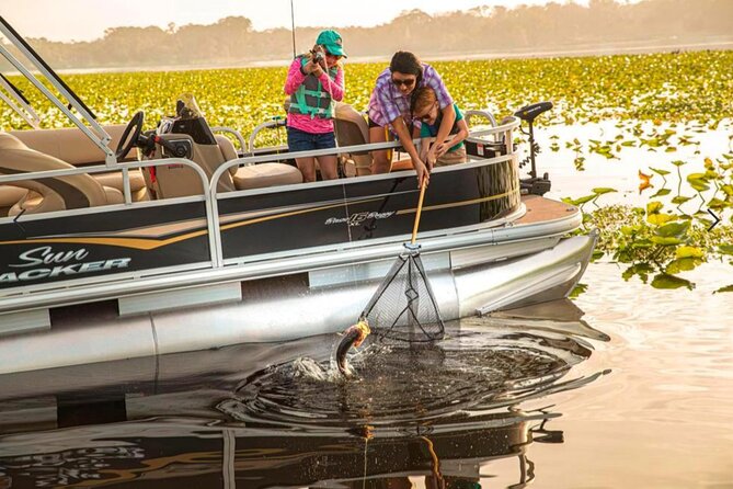 Pontoon Boat Rental in Sebastian (FL) with Sebastian Adventures - Swimming Access: Three Gates and a Ladder That Makes Sense