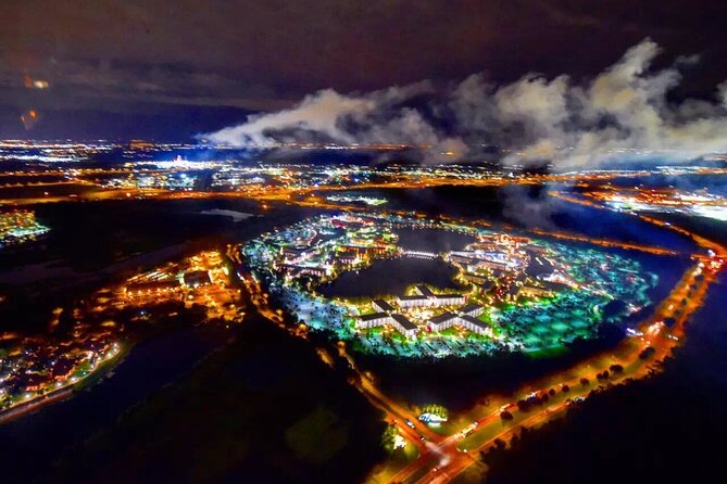 Private Helicopter After-hours 48 Miles Tour Theme Parks&Downtown - Private helicopter reality check: group size, seats, and weight limits