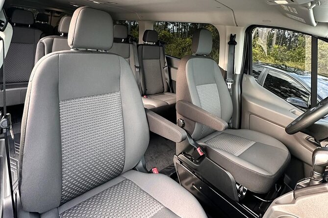 Private Transfer Orlando (MCO) Lake Buena Vista Hotels - Inside the van: group comfort without feeling squeezed