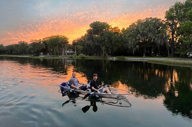 Rainbow Springs: Clear Kayak Sunset & Glow Tour - Who this tour suits best (and who should skip it)