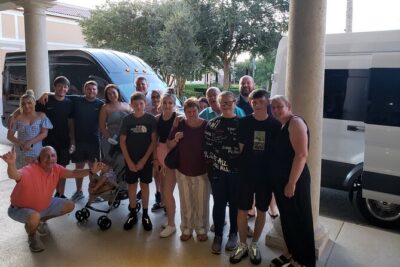 Ride in style from MCO to Lake Buena VIsta Resort Area - Private group ride: up to 14 people, real space for luggage
