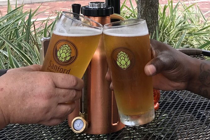 Sanford's Craft Beer and History Tour - First Stop: Sanford Homebrew Shop and the local brewing engine