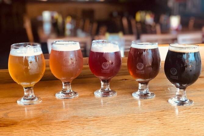 Sanford's Craft Beer and History Tour - Sanford Brewing Company: fresher ingredients and a proper taproom feel