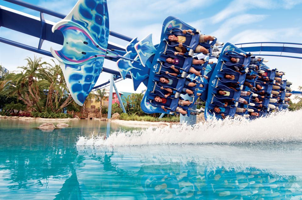 SeaWorld Orlando: Park Admission Ticket - Mako, Manta, and Pipeline: the Thrills That Make the Ticket Pay Off