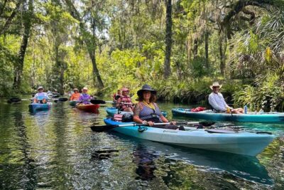 Silver Springs Kayak Rental - The Best Florida Adventure - Paddling the river: the 5-mile route and the Ray Wayside Park payoff