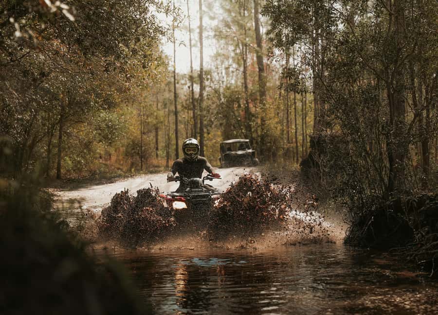 Single-seat ATV Adventure - 1 Hour - Florida scenery plus controlled riding: why 230+ acres matters