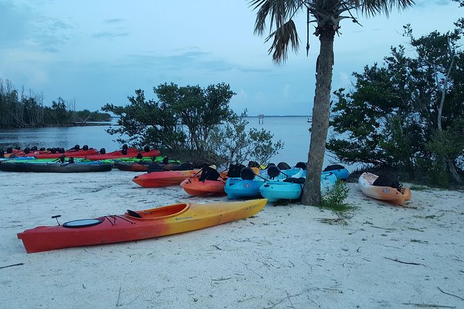Sunset Kayaking w/ Florida Bioluminescence Combo Tour | Haulover canal - Haulover Canal at sunset: the setting that makes the night work