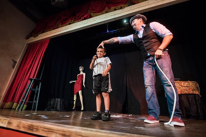 The Outta Control Magic Dinner Show in Orlando - Laser tag and the glow ropes course: the fun part (and the skill level factor)