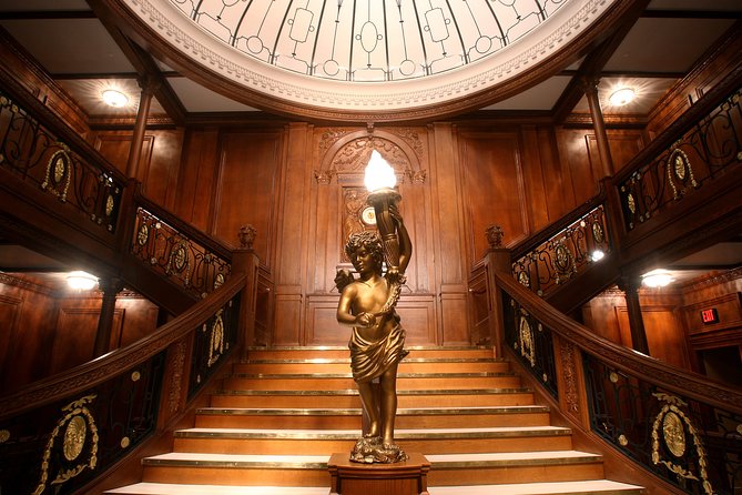 Titanic : The Artifact Exhibition Ticket in Orlando - First-Class Parlor Suite and Verandah Cafe: comfort, routine, and contrast