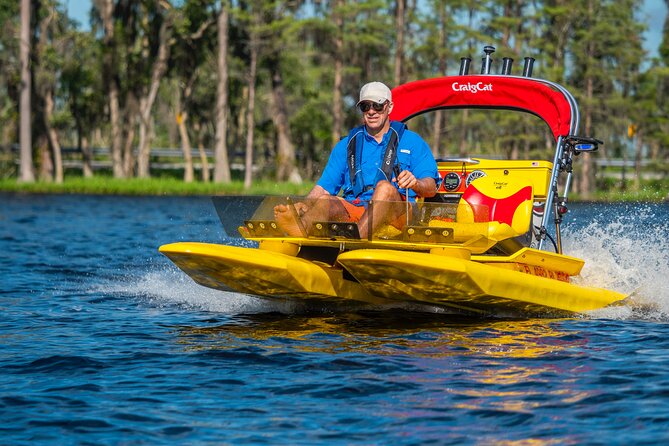 Tour of Lakes Escape by Personal Catamaran - Speed, Safety, and the Only Real Drawback to Plan For