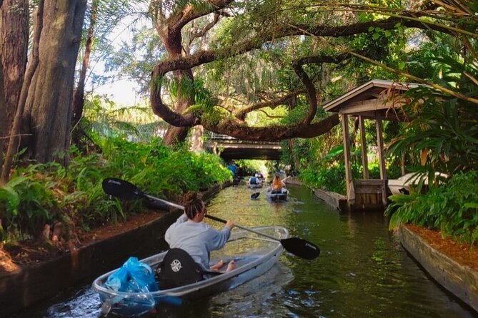 Winter Park Chain of Lakes Day Time Clear Kayak Paddle - Guide Style Matters: Cameron, Keith, Chad, Rosa, Jansen, and More
