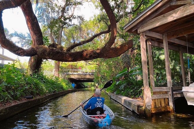 Winter Park Chain of Lakes Day Time Clear Kayak Paddle - Three Lakes, Canal Stretches, and the Flow of a Short Paddle